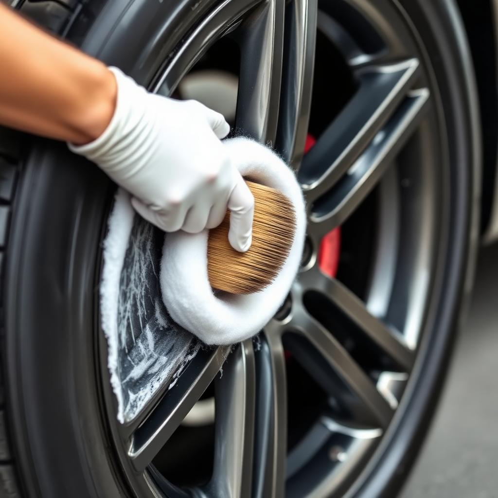 Wheel detailing